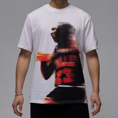 Men's Air Jordan Sport Dri-FIT Graphic T-Shirt White - HQ8966-100