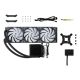 5. TRYX PANORAMA 360 ARGB water cooling with 3D AMOLED display - 360mm