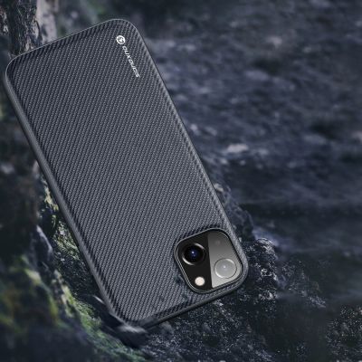 11. Dux Ducis Fino case cover iPhone 14 Plus blue nylon