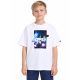 3. Boy's printed T-shirt 4F 4FJWAW26TTSHM3516-10S