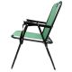 3. REDCLIFFS GREEN FOLDING CAMPING CHAIR WITH ARMRESTS