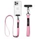 2. Tech-Protect C65 Rope Crossbody Leash - Pink