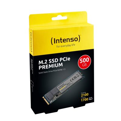 2. Intenso 500GB Premium M.2 PCIe PCI Express 3.0 NVMe SSD