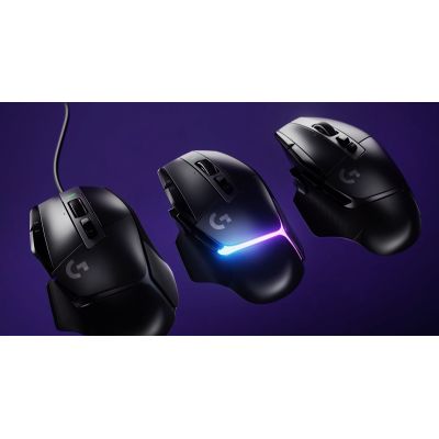 3. Logitech G G502 X Lightspeed Gaming Mouse Right Side RF Wireless Optical 25600 DPI