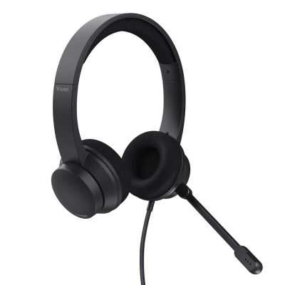 7. Trust HS-260 ENC Black Headset