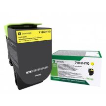 Lexmark 71B2HY0 Toner Cartridge 1pc Original Yellow