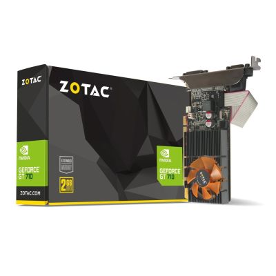 4. ZOTAC GeForce GT 710 2GB DDR3 Graphics Card