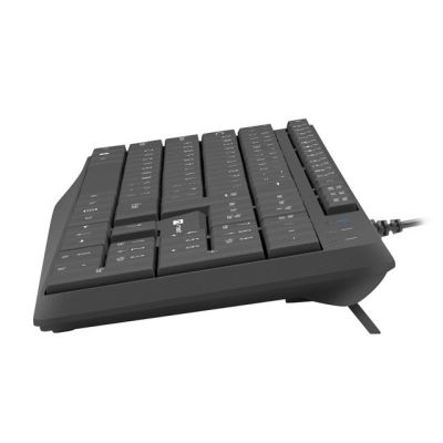 3. NATEC NAUTILUS US SLIM KEYBOARD BLACK NKL-1950
