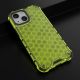 14. Honeycomb Case armor cover with TPU Bumper for iPhone 13 mini green