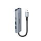 4. Lindy 43422 USB 3.2 Gen 2 (3.1 Gen 2) Type-C Hubs and Concentrators 10000 Mbit/s Gray