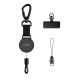 11. Tech-Protect UrbanLoop Anti-Theft Phone Holder with Retractable Lanyard - Black