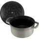 3. Round cast-iron pot STAUB 40509-312-0 – 5.2 l graphite