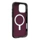 UAG Civilian Magsafe - MagSafe compatible protective case for iPhone 16 Pro Max (bordeaux)