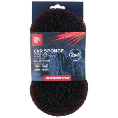 3. DOUBLE-SIDED CAR WASH SPONGE 21.5X11CM DIRT DEVIL