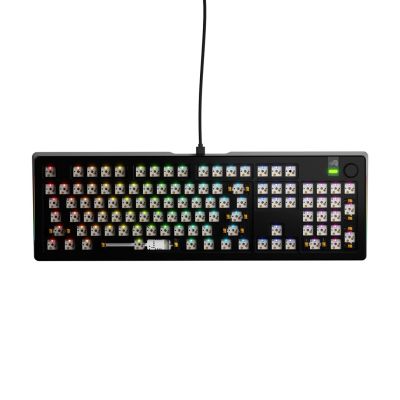 2. Glorious GMMK 3 Pro 100% Custom Gaming Keyboard - Barebone, ANSI-Layout, black