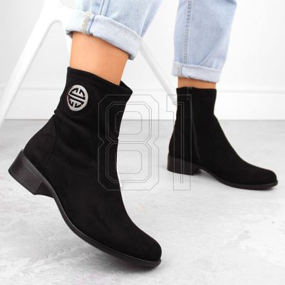 10. Jezzi W Suede Ankle Boots ASA198-28 JEZ432A