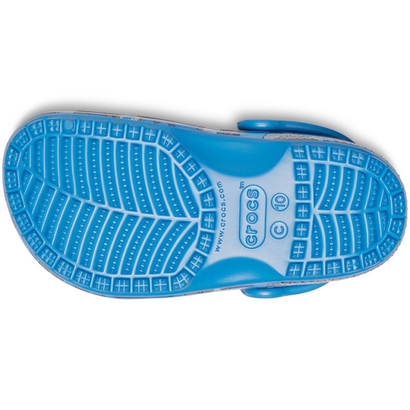 6. Crocs Classic Shark Clog Jr 206147 4KI flip flops
