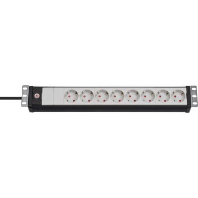 2. Brennenstuhl Premium-Line 19" power strip with 8 sockets, 3m cable