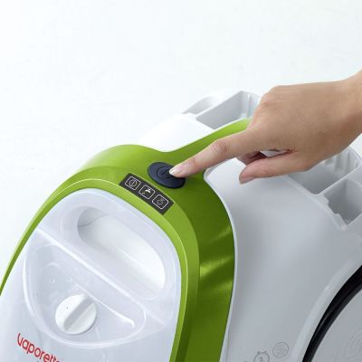 5. Polti Vaporetto Smart 110 Eco Steam Cleaner, Power 1500 W, Steam Pressure 4 bar, Water Tank Capacity 2 L, White/Green