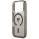 6. Guess IML Gradient Triangle Logo MagSafe Case for iPhone 17 Pro - Black