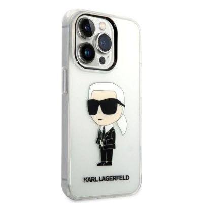4. Karl Lagerfeld Ikonik Karl case for iPhone 14 Pro - transparent