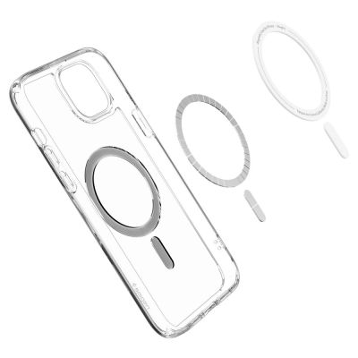 7. Spigen Ultra Hybrid Mag Case with MagSafe for iPhone 15 Plus - Black