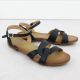 2. Black women's sandals S.Barski KV51-022