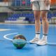 11. Meteor Dribble Basketball Blue/Green