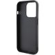 8. Karl Lagerfeld Gripstand Saffiano Karl&Choupette Pins case for iPhone 15 Pro Max - black