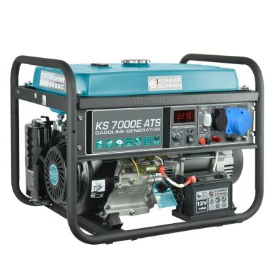 2. KS 7000E ATS petrol generator 5.0kW, 230V, electric start