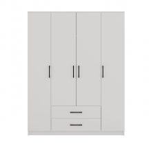 ROMANA WARDROBE 160X205 WHITE WITHOUT MIRROR