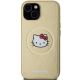 3. Hello Kitty Leather Kitty Head MagSafe case for iPhone 14 - gold
