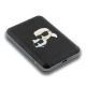 4. Karl Lagerfeld Powerbank inductive KLPB5FPGKSKCHK 16W 5000mAh black/black Karl&Choupette Head Pin MagSafe