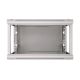 3. Extralink 6U 600x600 Gray Wall-Mounted Rack Cabinet