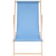 5. CLASSIC WOODEN DECK CHAIR CORNFLOWER BLUE