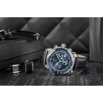 5. Men's Watch ZEPPELIN 100 Yahre 7680-3 + BOX