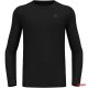 Odlo BL TOP crew neck l/s MERINO 200 men's t-shirt size M Black