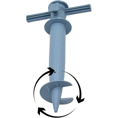 11. UMBRELLA BASE 30x17x6CM BLUE