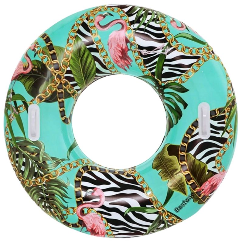 6. Bestway Floral Fantasty Swimming Ring 114 cm 36302 8318