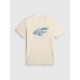 5. Men's regular printed T-shirt 4F 4FRSS26TTSHM4295-11S
