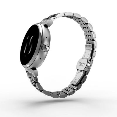2. HiFuture Aura Women's Smartwatch - Silver