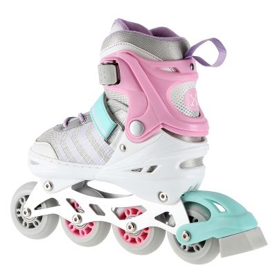 6. NH18192 4in1 PINK SIZE S(29-33) ROLLER SKATING WITH HOCKEY SLEEVE NILS EXTREME
