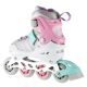 6. NH18192 4in1 PINK SIZE S(29-33) ROLLER SKATING WITH HOCKEY SLEEVE NILS EXTREME