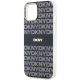 6. DKNY IML Mono & Stripe MagSafe Case for iPhone 15 Plus / 14 Plus - Black