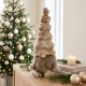 6. DECORATIVE CHRISTMAS GNOME 26 CM MICA – LIGHT BROWN