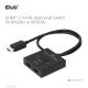 8. CLUB3D CSV-1384 KVM Switch Black