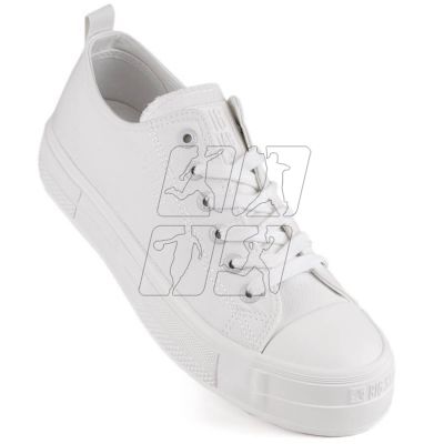 5. Big Star W INT1963A platform sneakers, white