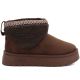 2. Big Star brown waterproof platform snow boots UU274171