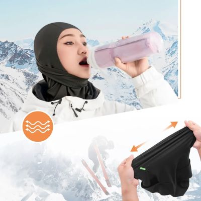 3. Qunature 13230023010 ski balaclava bike motorcycle balaklava size M - black