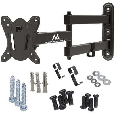 12. MACLEAN MOUNT FOR TV OR MONITOR MAX. VESA 100X100, 13-32", 30KG, BLACK MC-417